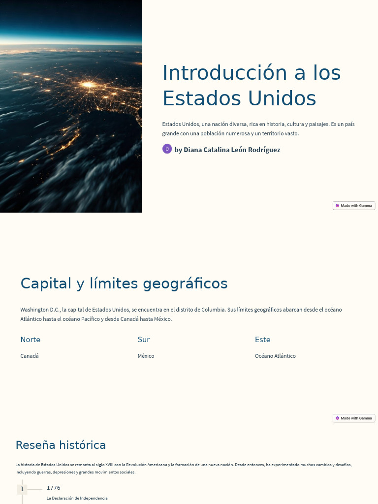 Guía Completa sobre Estados Unidos | PDF | Los Estados Unidos | California