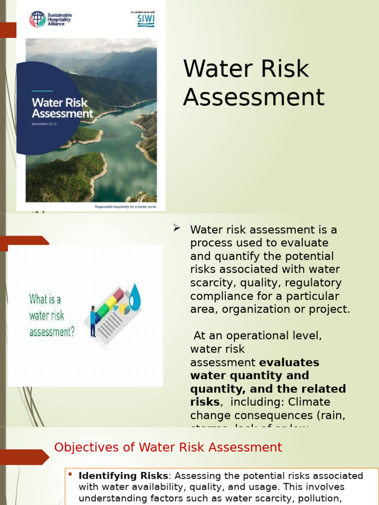 Comprehensive Water Risk Assessment Guide | PDF | Water Pollution | Water