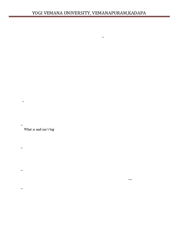 Big Data Analytics with R Syllabus | PDF | Big Data | Analytics