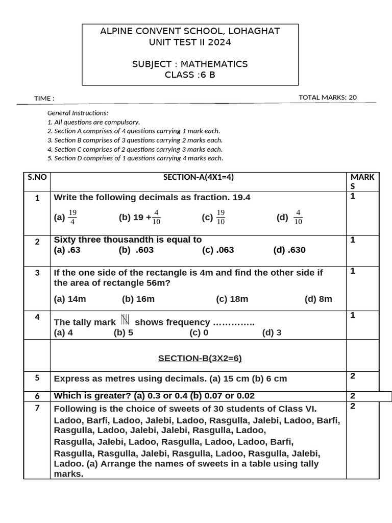 maths ut 2 6B | PDF | Numbers | Mathematics