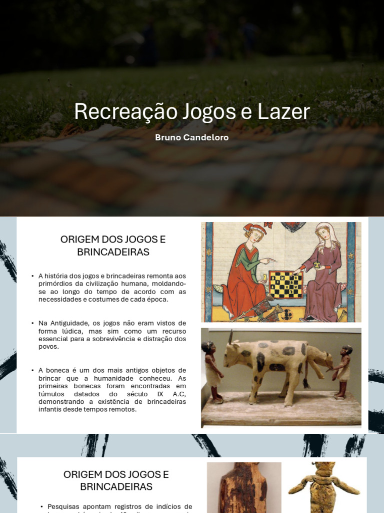 História dos Jogos e Brincadeiras | PDF | Brasil | Bonecas