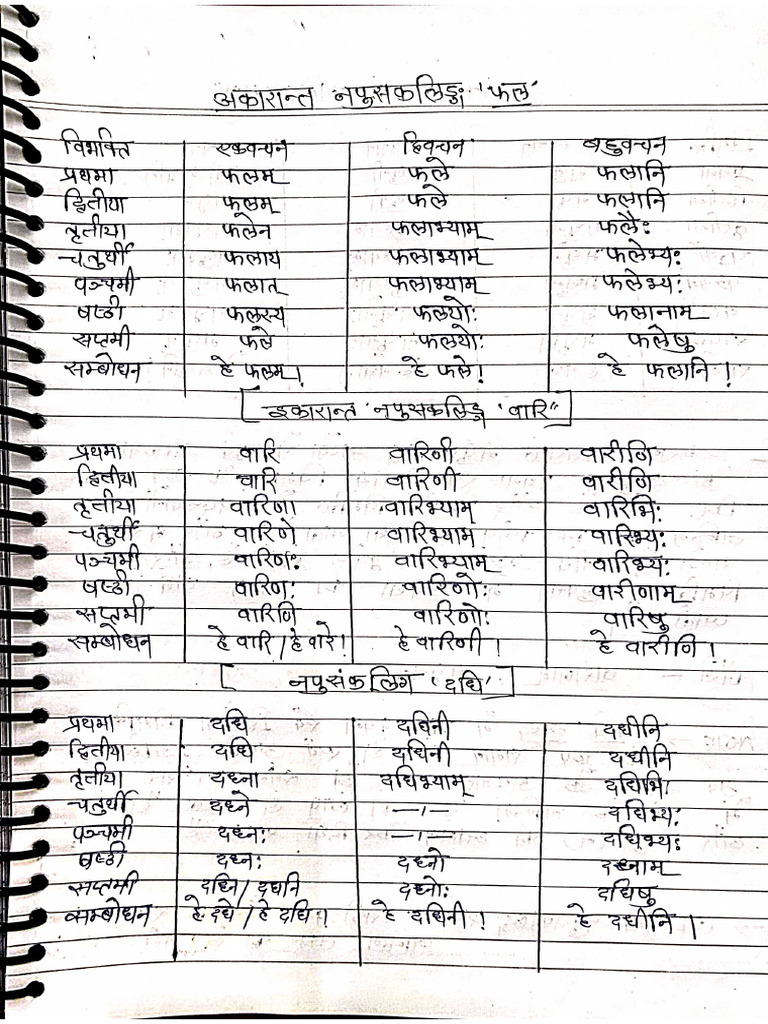 Shabdroop Sanskrit | PDF