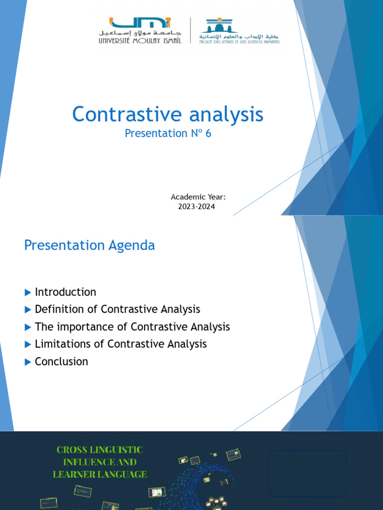 Contrastive Analysis in Language Learning | PDF | Second Language ...