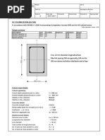 Eurocode Concrete Column Design Guide | PDF | Column | Strength Of ...