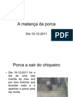 Fev 2012 A Matança Da Porca em Powerpoint Catarina Rosmaninho
