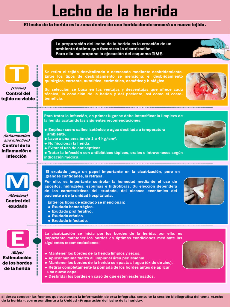 Preparación del Lecho de la Herida | PDF | Herida | Especialidades Medicas