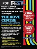 Download Brighton VegfestUK 2012 Programme by Vegan Future SN82859728 doc pdf