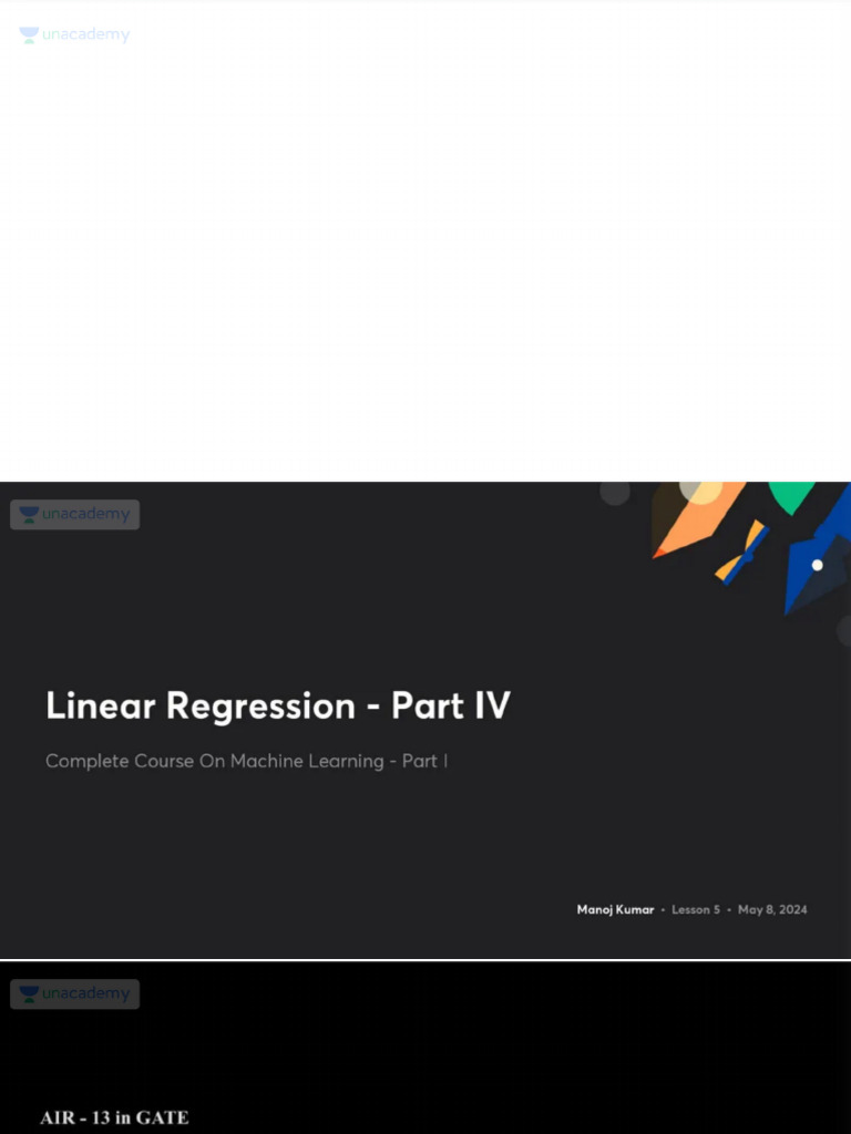 Linear Regression Part IV With Annolec 5 | PDF