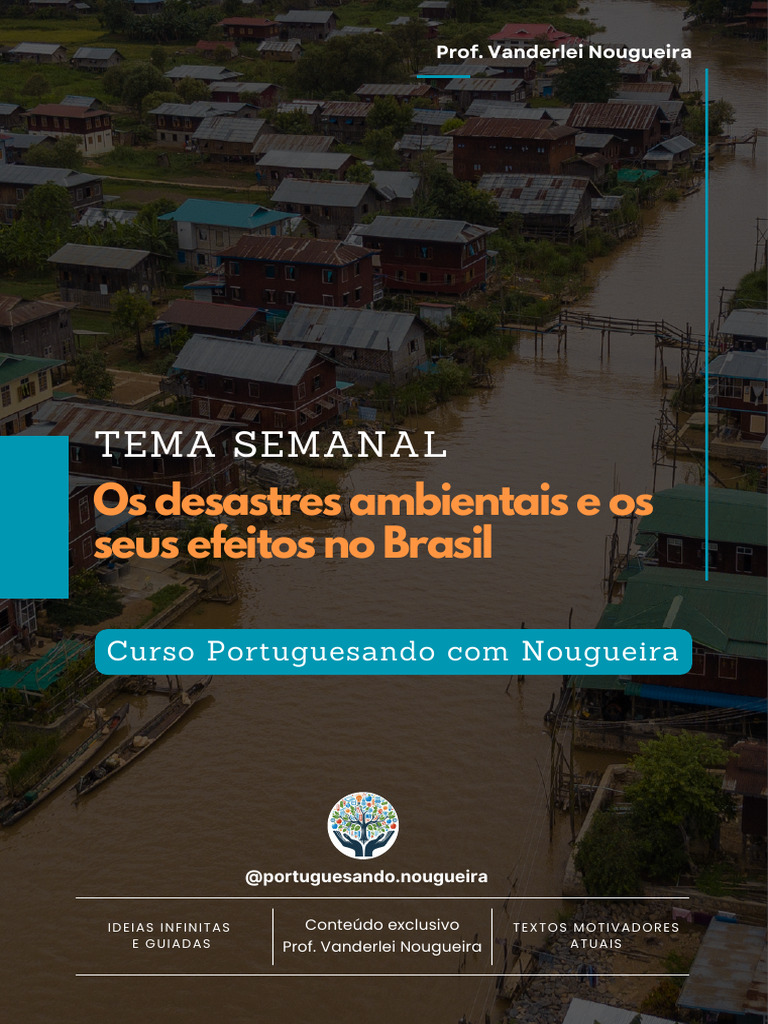 06 - Tema - Os desastres ambientais e os seus efeitos no Brasil | PDF