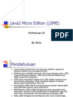 Java2 Micro Editon (J2ME)