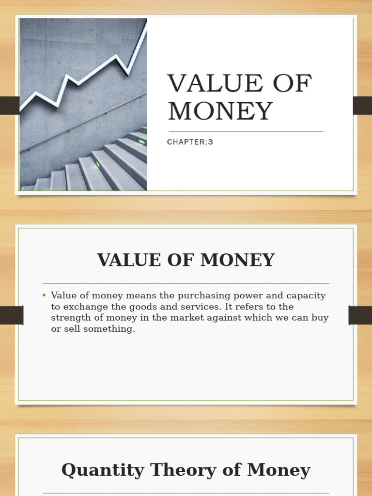 Understanding Money Value and Inflation | PDF | Inflation | Monetary Policy
