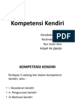 Kompetensi Kendiri