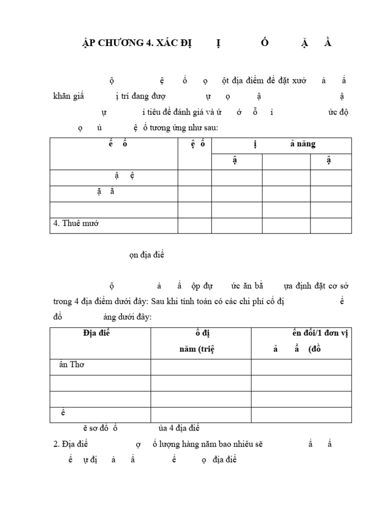 Bai Tap Chuong 4 | PDF