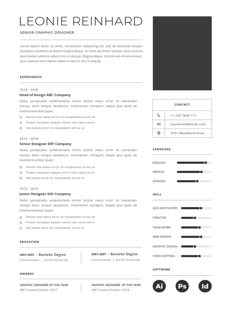 Senior Graphic Designer Portfolio | PDF