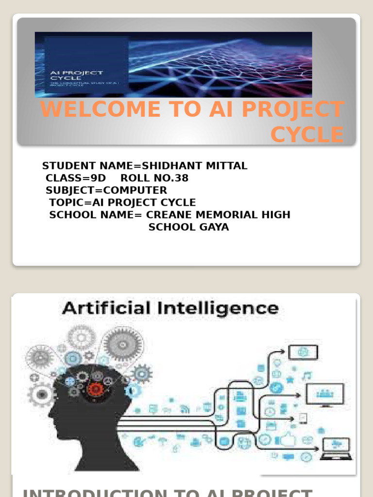 Understanding the AI Project Cycle | PDF | Artificial Intelligence ...