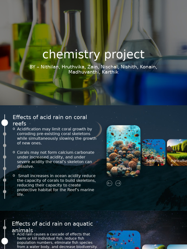 Chemistry Activity Pdf Ocean Acidification Coral