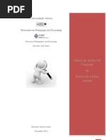 Matriz de Análise de Conteúdo de Lúcia Amante pdf