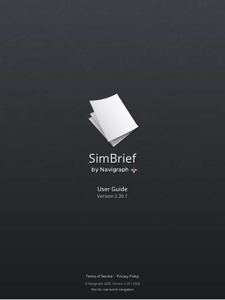 SimBrief User Guide Overview | PDF | Aviation | Aerospace