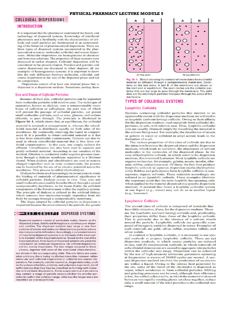 Module+5+Physical+Pharmacy | PDF