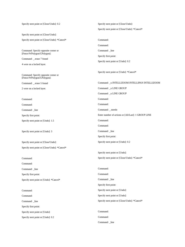 AutoCAD Command Usage Guide | PDF | Polygon | Euclidean Geometry
