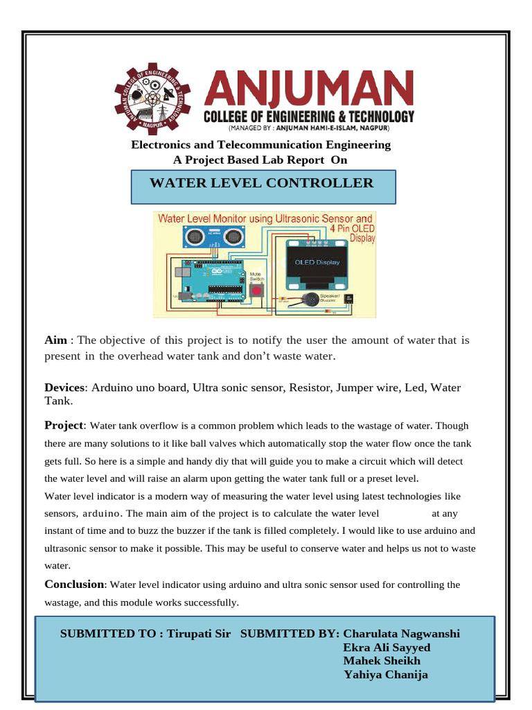 Water Level New | PDF