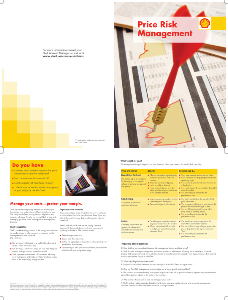 Fuel Price Risk Management Solutions | PDF | Prices | Risk