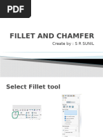 AutoCAD Fillet Command Guide | PDF | Tangent | Geometry