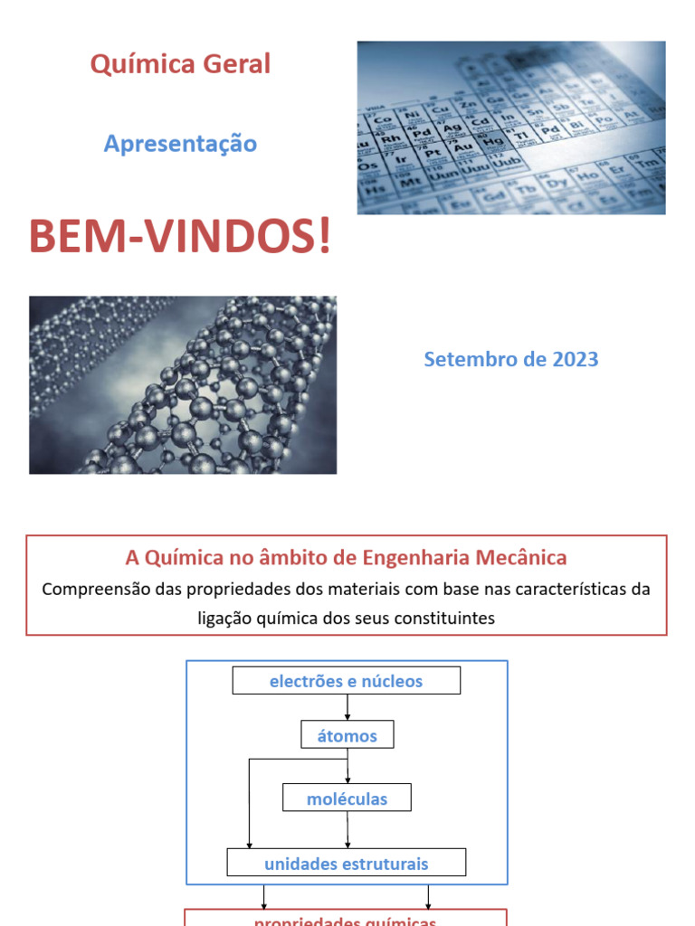 Química Geral: Estruturas e Propriedades | PDF | Química | Moléculas