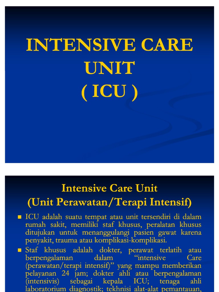 ICU | PDF