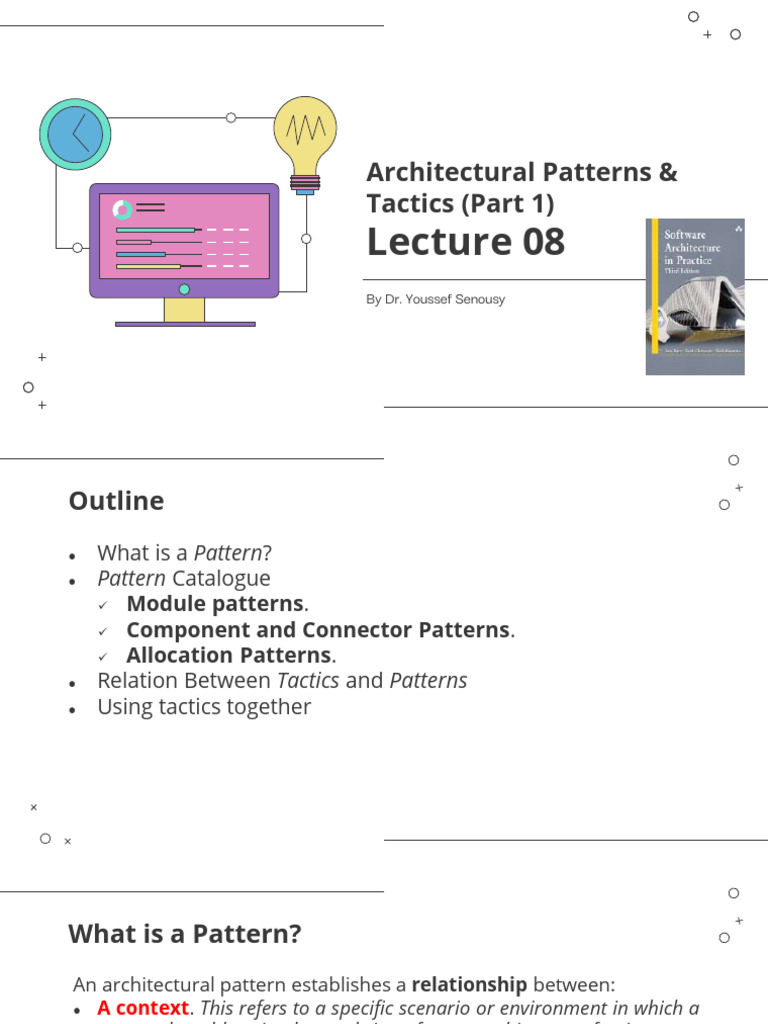 Architectural Patterns Overview | PDF | Model–View–Controller | Peer To ...