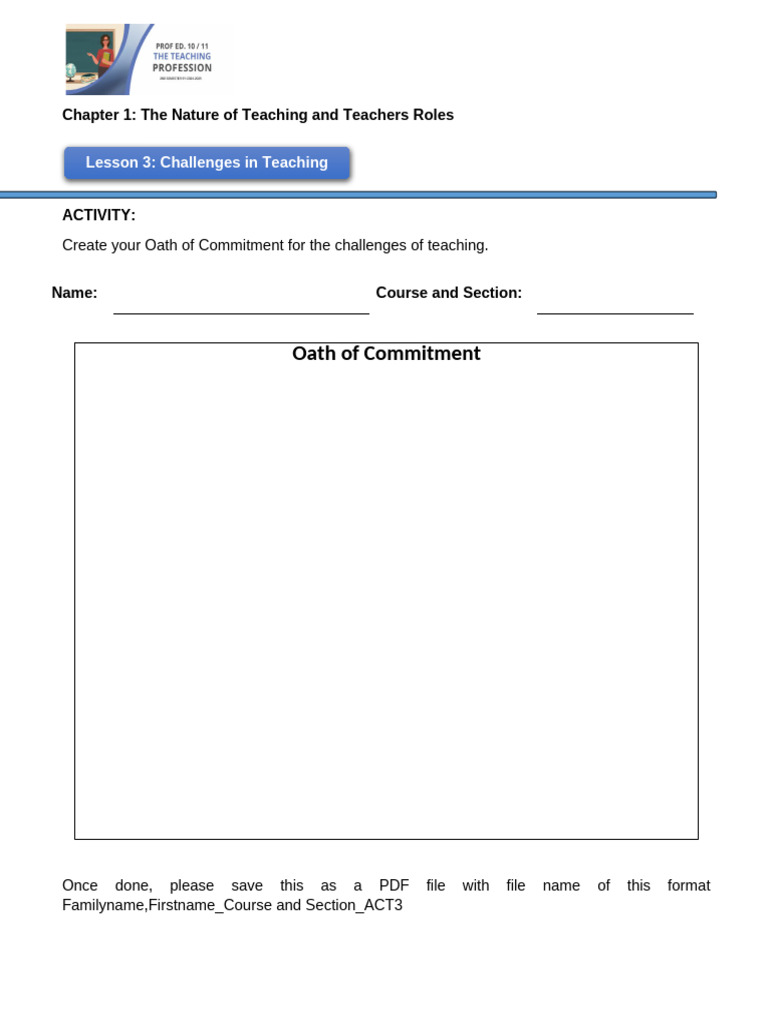 TEMPLATE Chapter 1 Lesson 3 - 2024-2025 | PDF
