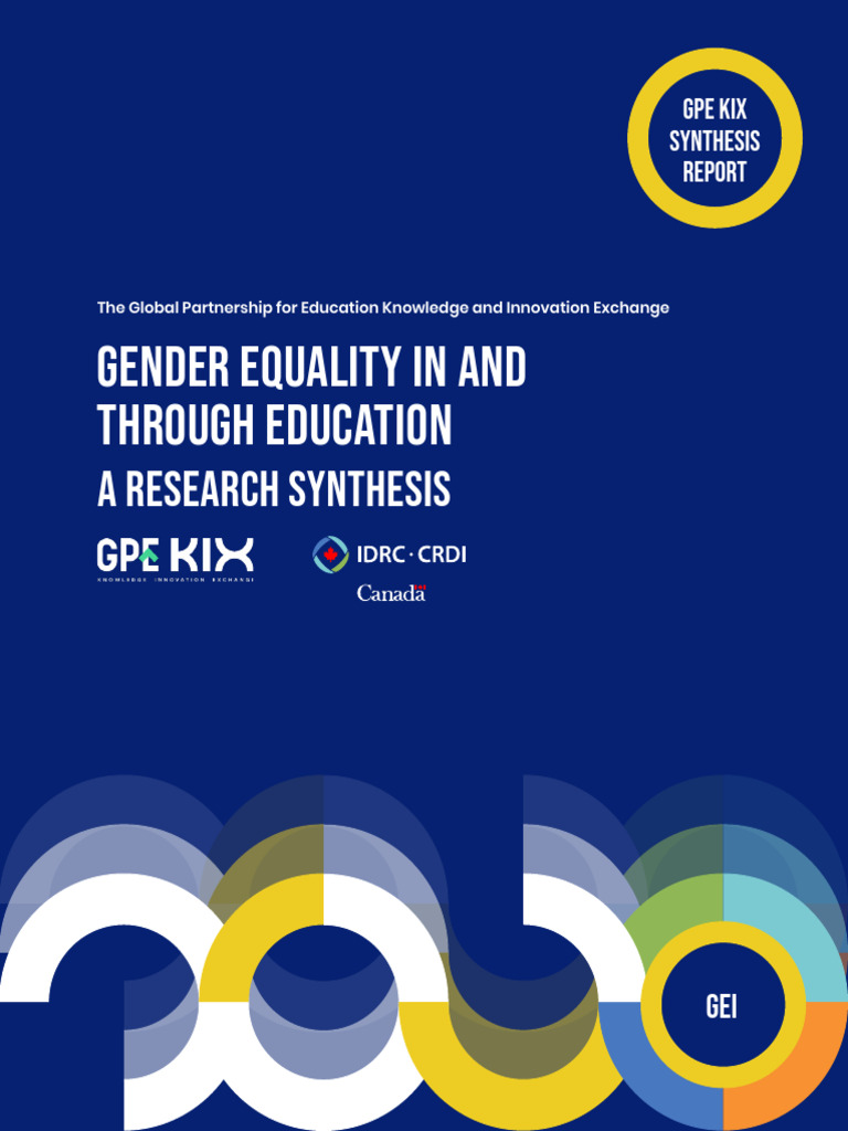 Gender equality in and through education_ A research synthesis | PDF ...