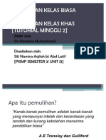 Pemulihan Kelas Biasa&Khas