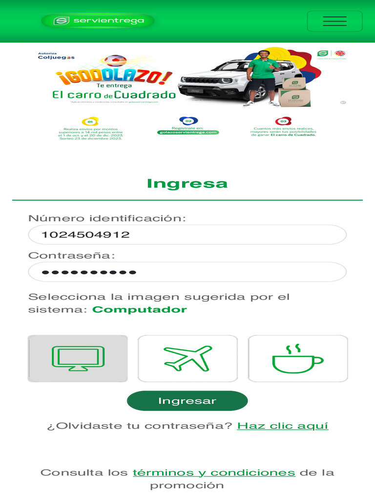 Httpswww golazoservientregalogin pdf