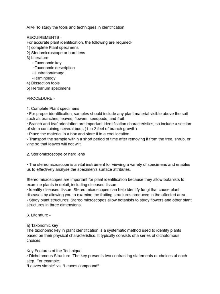 Sec Practical | PDF | Leaf | Flowers