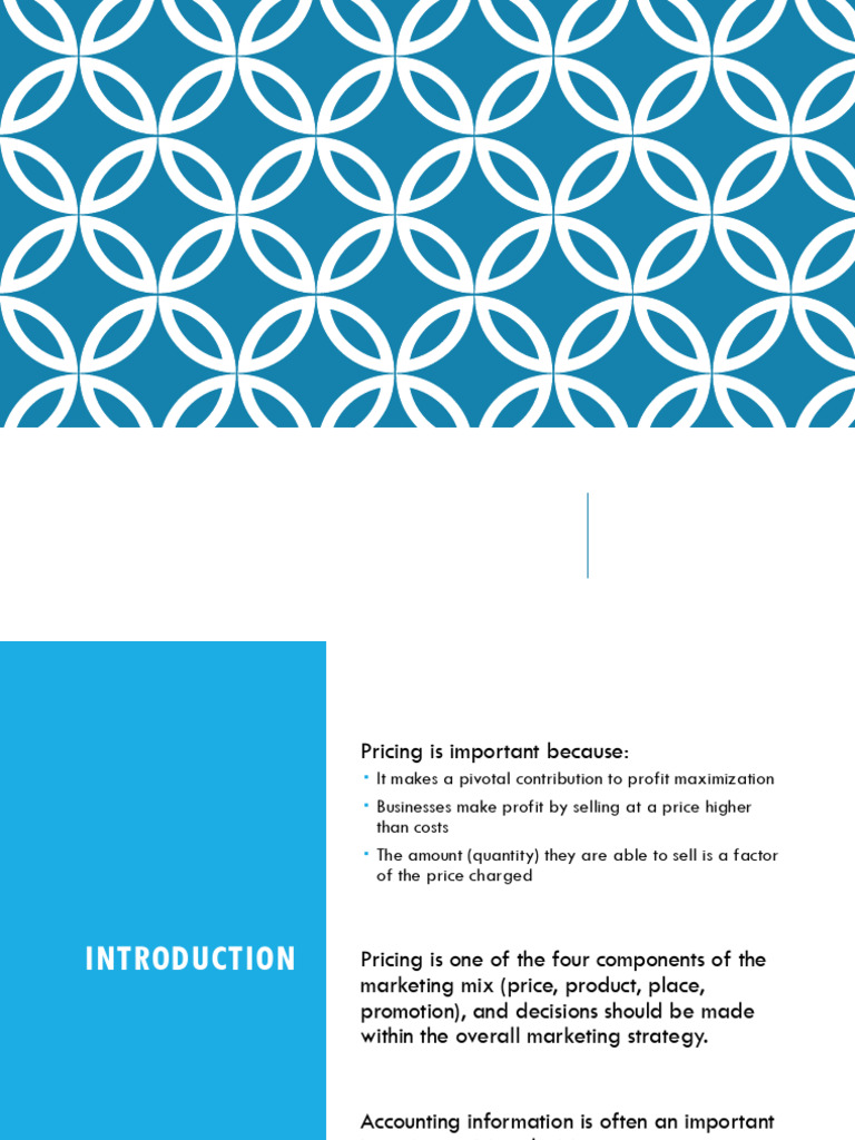 Effective Pricing Strategies for Profit Maximization | PDF | Profit ...