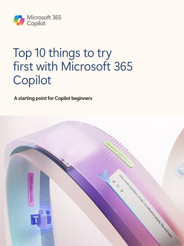 Top 10 Microsoft 365 Copilot Tips | PDF | Application Software | Online ...