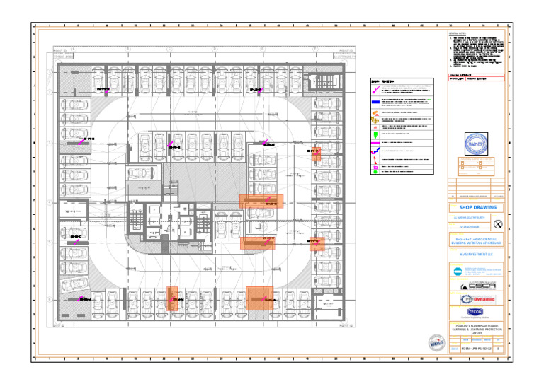 2. PODIUM-1 Floor LIGHTNING PROTECTION COMMENT-LPR-101 PODIUM FLOOR 1 ...