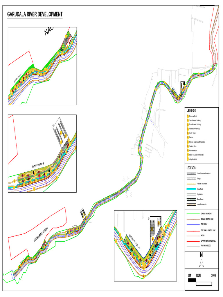 Garudala Canal Masterplan-A0 | PDF