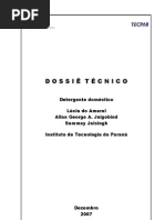 Detergente doméstico