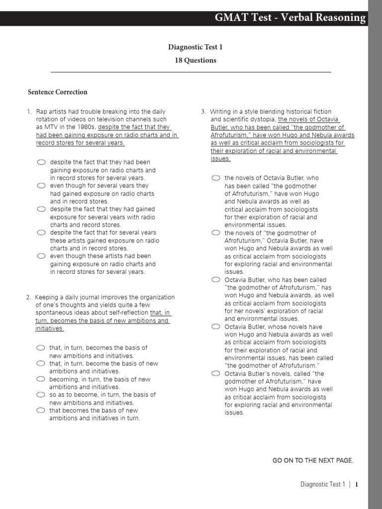 Diagnostic Test 1 - Verbal Reasoning | PDF | Polynesia | Superconductivity