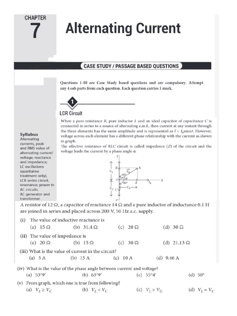 Alternating Current | PDF