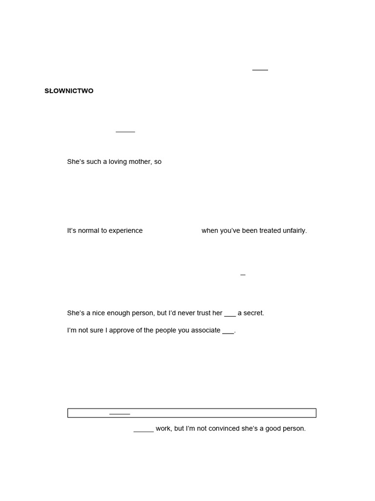 Focus 5 Unit 1 Test - Group B | PDF