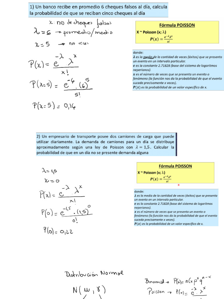 Formulas-Probabilidad Normal | PDF