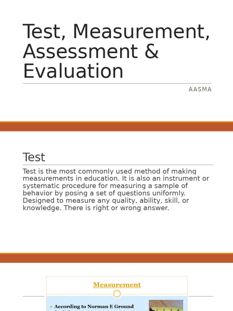Understanding Tests in Education | PDF