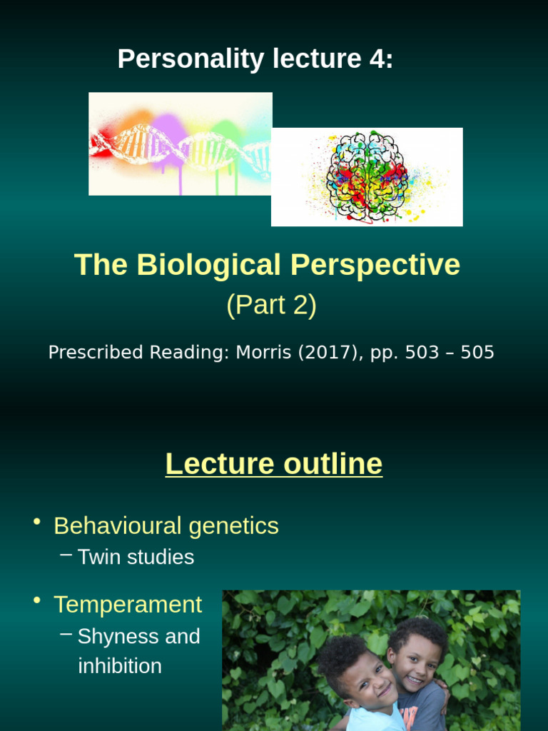 Biological Influences on Personality Traits | PDF