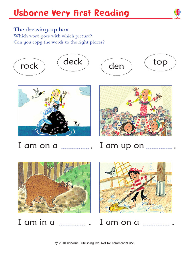 The Dressing-Up Box Activity 1 | PDF