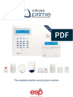 Esp Infinite Prime Wireless Intruder Alarm Catalogue