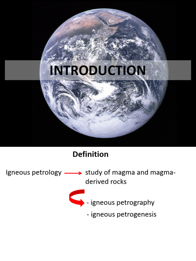 Overview of Igneous Petrology Concepts | PDF