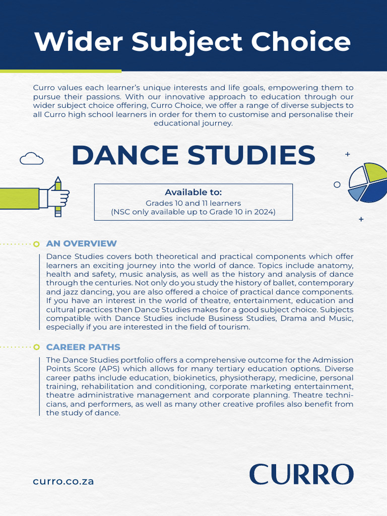 Wider Subject Choice - Dancestudies | PDF